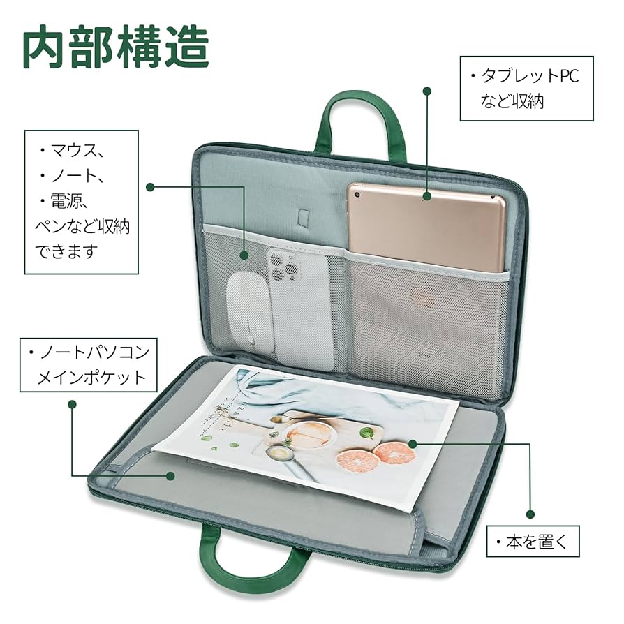 Amazon.co.jp: Newseego パソコンケース 13-14インチ 耐衝撃 PC